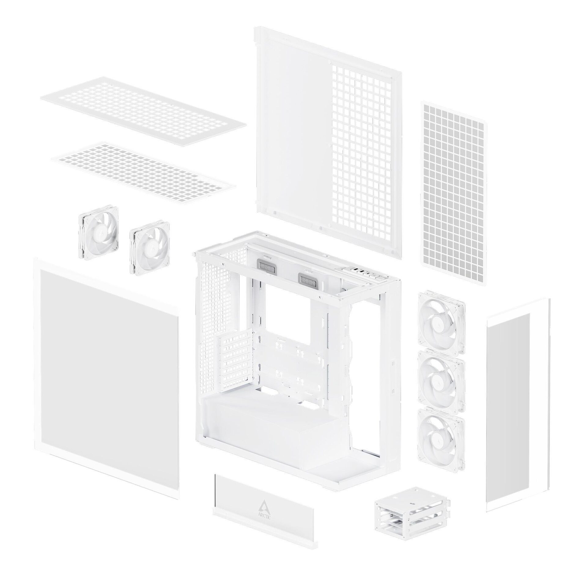 Кутия за компютър Arctic Xtender - White Mid-Tower - Image 8