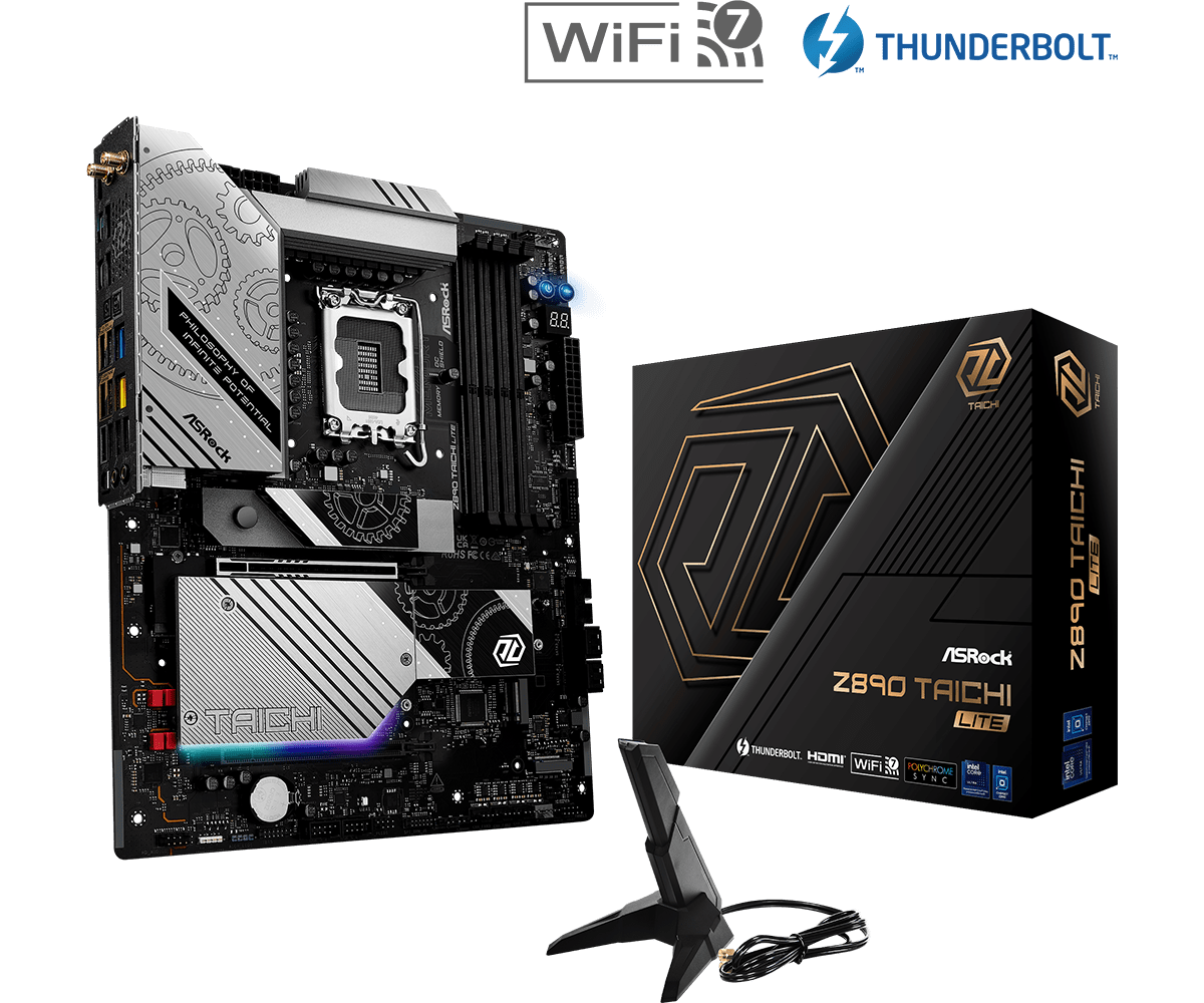 Дънна платка ASRock Z890 TAICHI LITE WIFI, LGA 1851 - Image 5