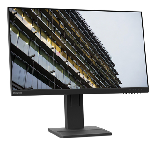 Монитор Lenovo ThinkVision E24-28 – 23.8" Full HD IPS, HDMI, DisplayPort, говорители – Клас А - Image 4