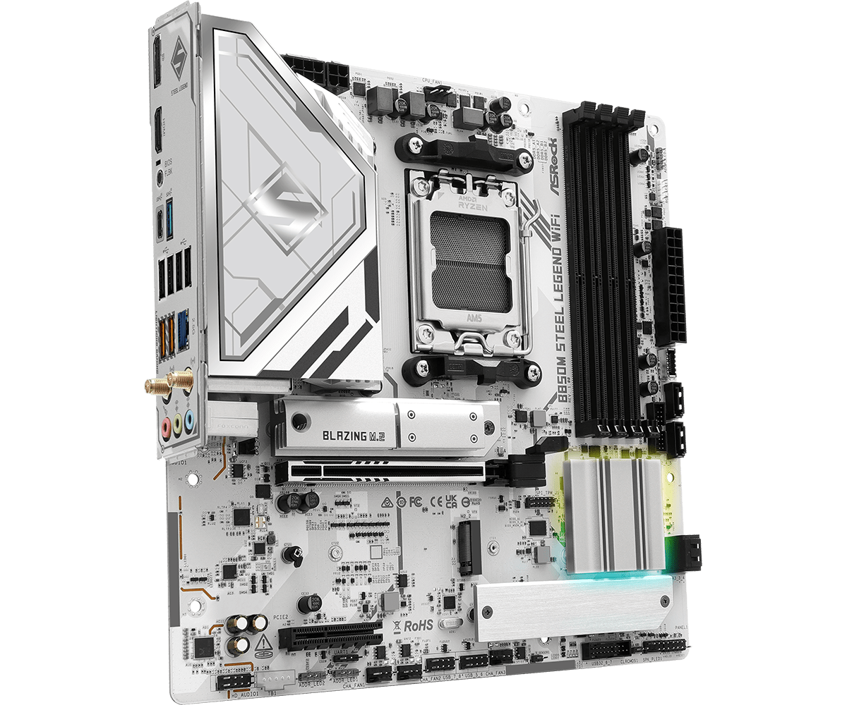 Дънна платка ASRock B850M STEEL LEGEND WIFI socket AM5 - Image 3