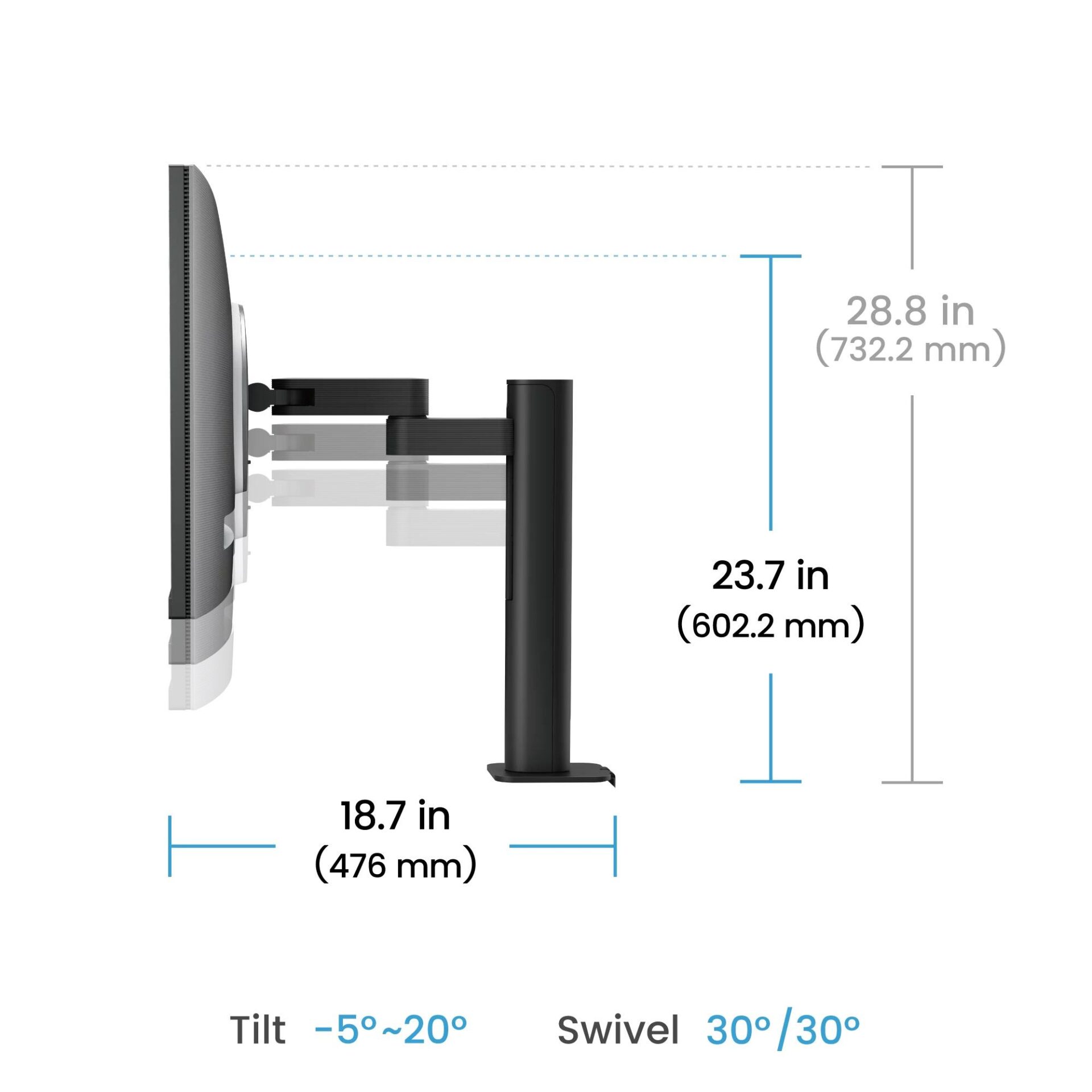 Монитор за програмиране BenQ RD280UA, 28.2", Ergo Stand - Image 7