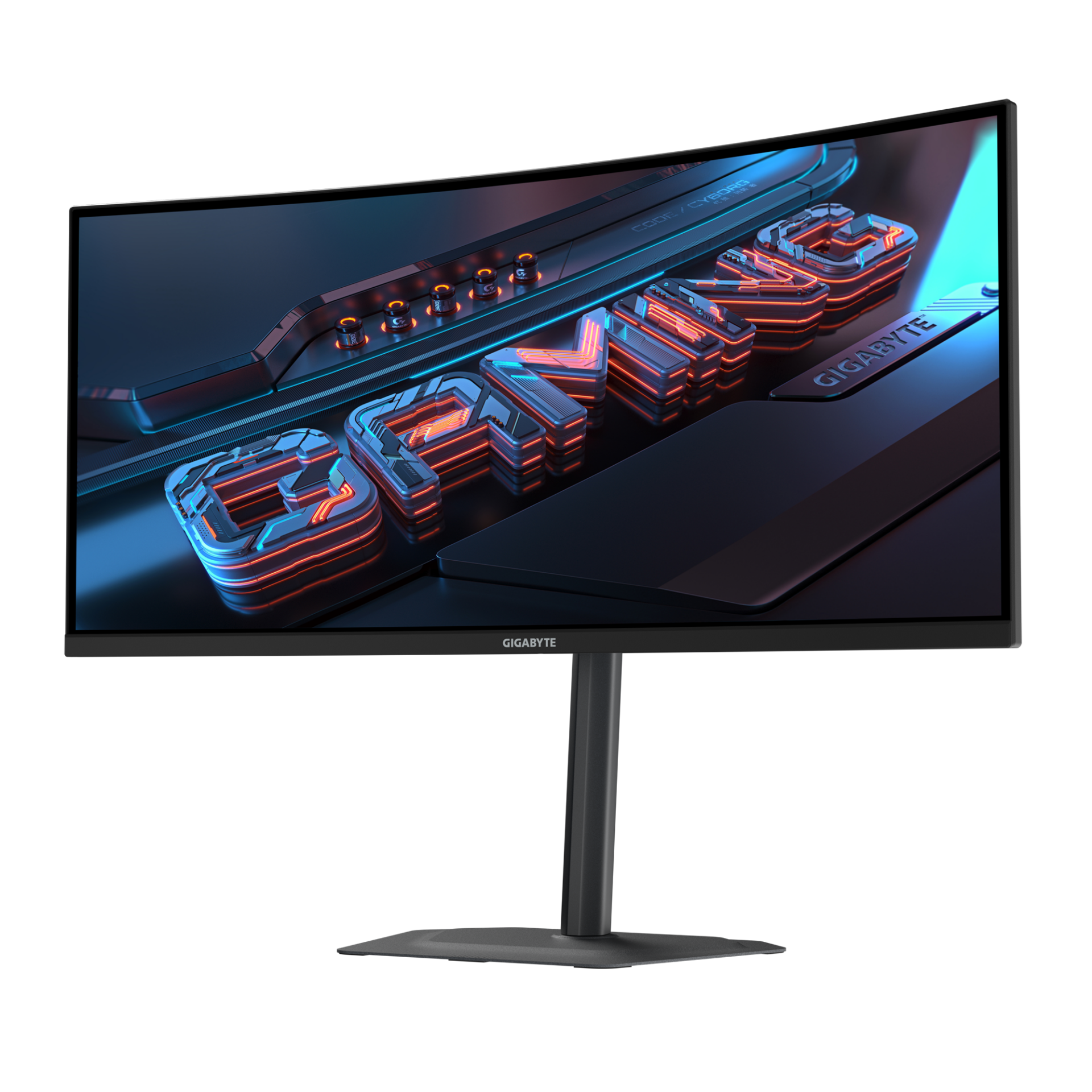 Геймърски Монитор Gigabyte G34WQC2 - 34" VA 1500R WQHD (3440x1440), 200Hz, 1ms, VESA Display HDR400 - Image 3