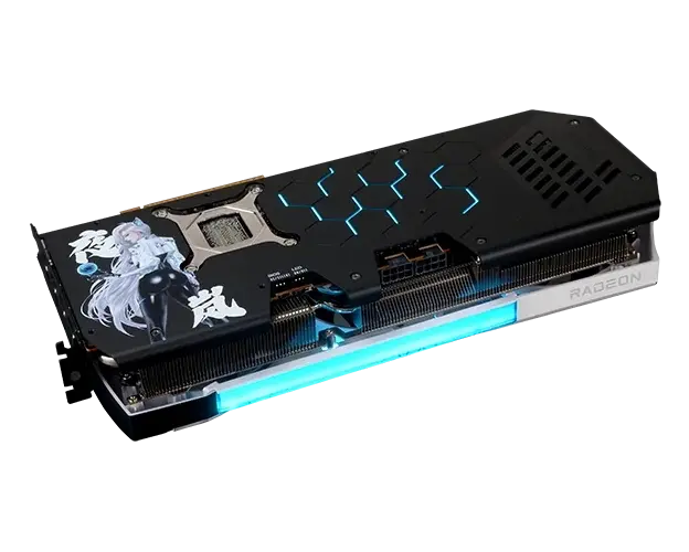 Видео карта PowerColor Radeon RX 9070 XT HELLHOUND OC REVA EDITION 16GB GDDR6 - Image 6