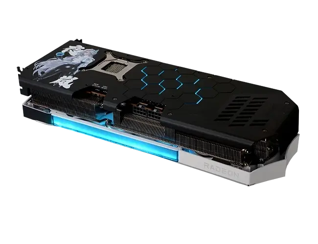 Видео карта PowerColor Radeon RX 9070 XT HELLHOUND OC REVA EDITION 16GB GDDR6 - Image 4
