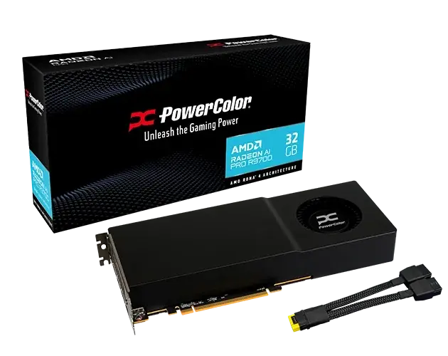 Видео карта PowerColor Radeon AI PRO R9700 32GB GDDR6 - Image 6