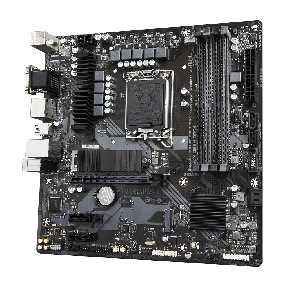 Дънна платка GIGABYTE B760M DS3H, socket 1700, ATX - Image 3