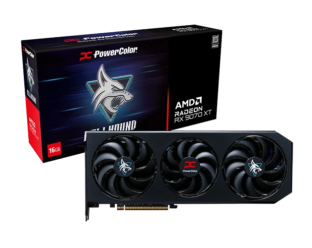 Видео карта PowerColor Radeon RX 9070 XT Hellhound 16GB GDDR6 - Image 7