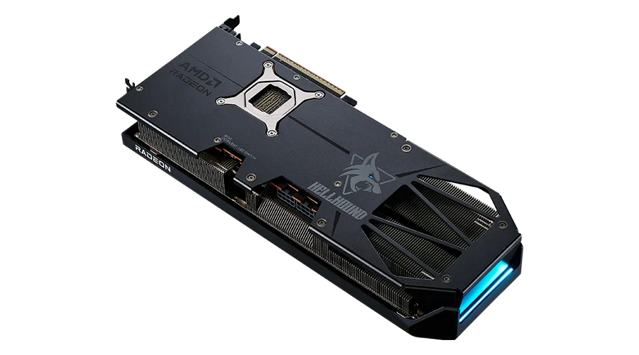 Видео карта PowerColor Radeon RX 9070 XT Hellhound 16GB GDDR6 - Image 4