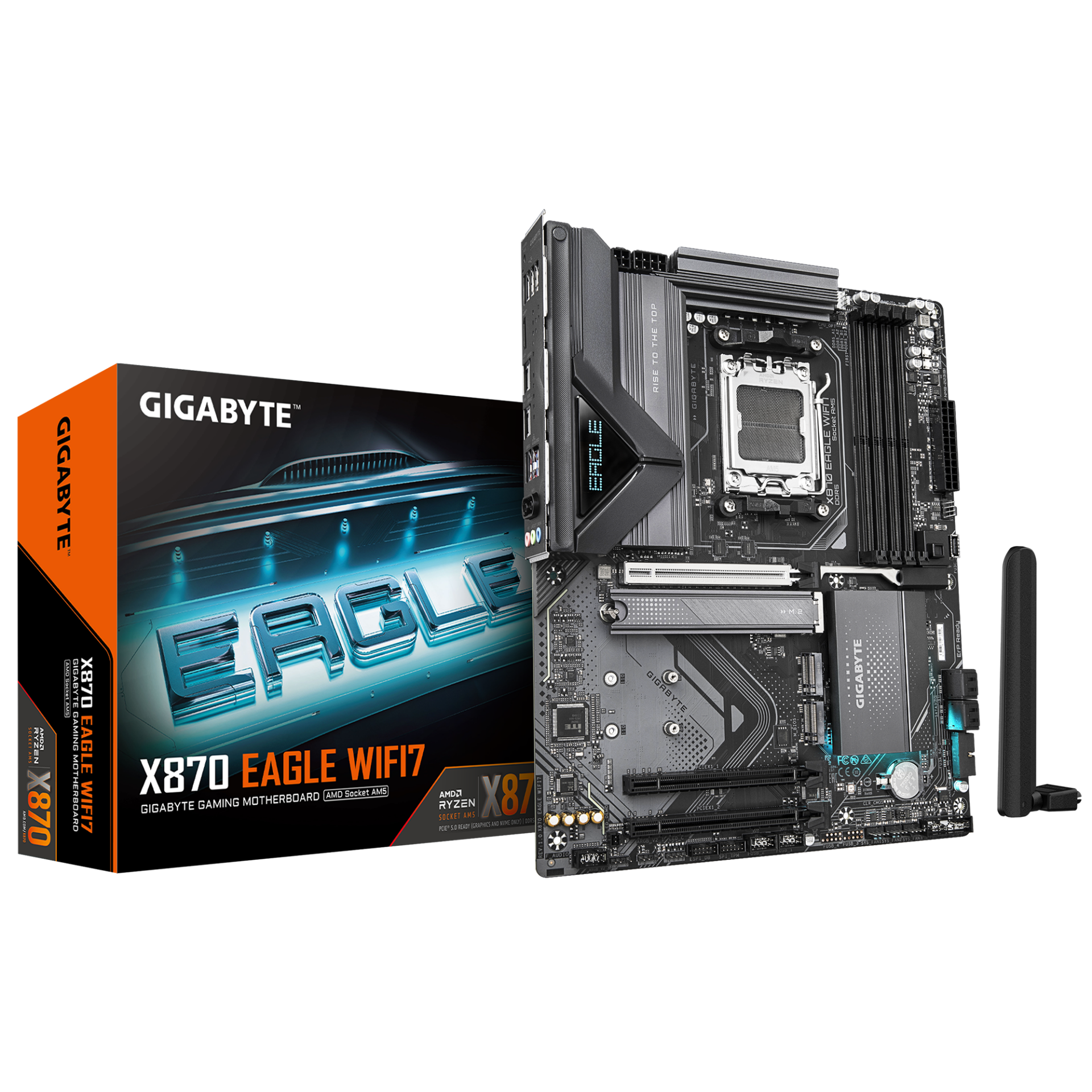 Дънна платка GIGABYTE X870 EAGLE WIFI 7, Socket AM5 - Image 4